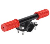 Manillar de seguridad infantil de TPU y hierro para patinete eléctrico Xiaomi Mijia (rojo)