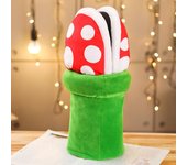 Mochen juguetes de peluche zapatillas de flores caníbal Mario muñeca de flores caníbal caja de almacenamiento