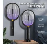 USB Powered UV Light Electric Mosquito Killer Lamp 3000V DC for Mosquitos Flies Moths Flying Insects Control Fly Swatter Trap Mosquito swatter