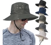 Sombrero de pescador para hombre y mujer, gorra plegable impermeable para montar, senderismo, pesca, gorra de pescador al aire libre, sombrero para el sol a la moda