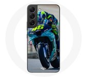 Coque pour Samsung Galaxy S21 FE Valentino Rossi Pilote de vitesse