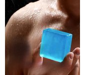 Jabón perfumado para hombre de 100 g, jabón de baño con control de aceite corporal, jabón limpiador e hidratante para el cuerpo 1pcs
