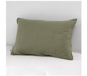 Taie d'oreiller  Gaïa  60 x 60 cm & 50 x 70 cm  Gaze de Coton  - Gaïa Romarin - 50 x 70 cm