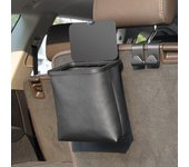 Cubo de basura para vehículo, portátil, plegable, a prueba de fugas, organizador para coche, bolsa de basura para colgar, multifuncional, bolsa de almacenamiento para el interior del coche United States