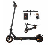 Patinete eléctrico plegable KuKirin S1 Max, motor de 350 W, batería de 36 V y 10,4 Ah, velocidad máxima de 25 km/h, autonomía máxima de 39 km. negro