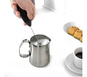 Bebidas Leche Espumador De Café Batidor Agitador Mini Batidor De Huevos color rosa