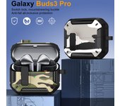 Funda protectora para auriculares Bluetooth Samsung Galaxy Buds3/Buds3 Pro Samsung Buds3/pro camuflaje/nieve