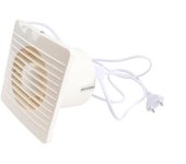 Ventilador Extractor de Ventana Montaje en Pared con Interruptor para Cocina Baño Garaje Eficiente 4in
