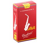 Caña para saxofón alto Van Doren JAVA RED:2-12 (10 piezas) SR2625R