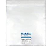 Bolsa OPP para discos de vinilo de 12 pulgadas con cinta que se puede abrir y cerrar en el lado del cuerpo principal. Grosor de 40 micrones. [Bolsa para discos] 327 x 315 + 60 mm [100 piezas]