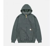 CARHARTT (K122) Peso medio con capucha y cremallera CARBON HEATHER 1048-1048 L