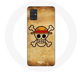 Coque pour Samsung Galaxy A51 5G Manga One Piece Tete de Mort