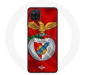 Coque maniacase pour samsung Galaxy A12 slb benfica fond rouge
