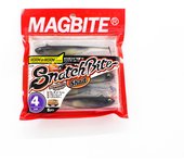 Harimitsu Magbite MBW04 Snatch Shad de 4 pulgadas, 5 por paquete, 06 (4504)