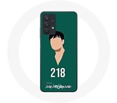Coque pour Samsung Galaxy A32 5G Squid Game Cho Sang woo numéro 218