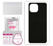 apgo Protective Skin Sticker for the back compatible with Xiaomi Mi 11 Youth Edition, Wrap Film, Foil, Vinyl - Pattern Matrix
