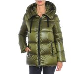 Chaqueta acolchada AWF20204 para Mujer S verde