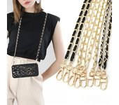 Correa larga para teléfono, cordón antipérdida, accesorio para teléfono móvil, bolso para cámara, collar cruzado, cadena con cordón para funda de teléfono, cordón para colgar blanco