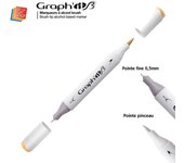 Marcador de alcohol Graph'It Brush Marker de Graph'IT - Carta de colores Graph'it:2102 - Melo