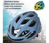 Casco de bicicleta para hombres y mujeres, cómodo, ajustable, ligero, con forro interior extraíble, hebilla de liberación rápida para ciclismo de montaña y carretera blanco