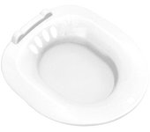 Lavabo de baño diseño ergonómico fuerte soporte de carga Universal mujeres hombres portátil hemorroides bañera uso diario color rosa