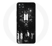 Funda BTS para Xiaomi Redmi Note 11 4G, suave, negra, con los miembros de BTS