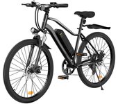 Bicicleta eléctrica EB3, motor de 500 W, batería de 36 V 10,4 AH, neumáticos de 26'', velocidad máxima de 32 km/h, autonomía de 100 km EB3 negro
