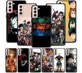 Carcasa de teléfono My Hero Academia para Samsung Galaxy S21 S20 S10 S9 S8 Plus Ultra 5g S10lite S10e S7edge S20 S21 Fe, funda suave For Samsung S7
