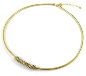 Les Trésors De Lily [N8842] - Collar de diseñador 'Sissi' oro blanco oro