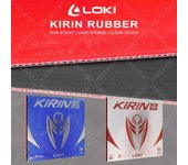 Goma de tenis de mesa LOKI KIRIN K1 K3 Goma de ping pong antiadherente con esponja preajustada de 2,1 mm K1 Black