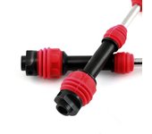 Eje de transmisión trasero de acero, repuesto CVD para Trax Slash Rustler Hoss Stampede VXL, 4 Uds. verde