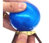 1 pieza práctica de herramienta para abrir la parte posterior del reloj con bola de goma atornillada, accesorio para reparación de relojes de pulsera y relojes de pulsera azul