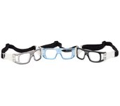 Gafas de baloncesto para hombres y mujeres, gafas de fútbol antivaho, montura de gafas para deportes al aire libre, gafas de baloncesto para miopía, gafas de ciclismo azul