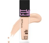Base de maquillaje líquida Fit Me de MAYBELLINE D 103