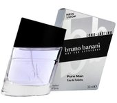Bruno Banani Pure Man Eau de Toilette 30ml - Elegant Citrus, Spice, & Wood Fragrance