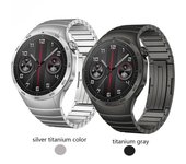 Correa de reloj adecuada para Huawei GT4, correa especial de acero de bambú perlado, correa con hebilla de mariposa, correa original de acero inoxidable huawei GT4