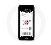 Coque pour Samsung Galaxy S6 Billet d'avion Tokyo Japon