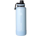 Botella termo de acero inoxidable (Azul claro, 1,17L) azul claro