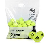 AMASPORT Pelotas de tenis de entrenamiento sin presión 6/12/24/36 piezas Pelota de tenis de ejercicio de entrenamiento fácil de controlar de alto rebote para principiantes