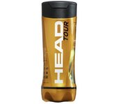 Pelotas de tenis Head Tour (paquete de 3) One Size verde