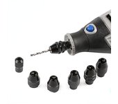 Mini portabrocas M8/M7, accesorio para herramienta rotativa Dremel y Mini amoladora, portabrocas, intercambio de brocas más rápido, accesorios Dremel, 1 ud./2 uds./3 uds. 1pc Kit 1