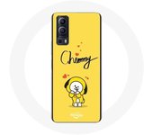 Coque pour Vivo Y72 BTS Bangtan Garçons BT21 Chimmy Jimin Fond Jaune