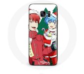Coque pour Samsung Galaxy S6 Karma et Nagisa Assassination Classroom Anime Christmas day