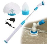 Cepillo de limpieza eléctrica Turbo Scrub, limpiador impermeable ajustable, carga inalámbrica, juego de Herramientas de limpieza de cocina y baño, juego de cocina Electric mop