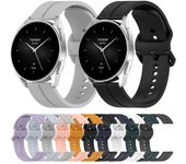 Correa de silicona de 22mm para Xiaomi Watch S2 S1/S1, pulsera activa, correa de reloj para Mi Watch Color Sport Color 2, correa de reloj inteligente 22mm Universal negro