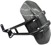 Guardabarros trasero universal ajustable CNC para motocicleta, protector de rueda trasera, guardabarros para accesorios M3 M5