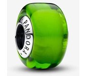 Charm de cristal de Murano mini verde