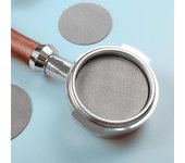 Repuesto de placa de filtro de café de 51/53,5/58,5 mm, filtro de retrolavado, malla de filtro, portafiltro para máquina de café, mango de disco, pantalla 51mmx1.7mm