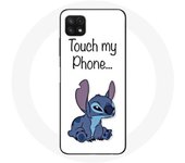 Coque pour Samsung Galaxy A22 5G Lilo et Stitch mignon Fond blanc