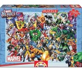Puzzle Marvel de 1000 piezas - EDUCA - Collage de héroes - Dibujos animados y cómics
